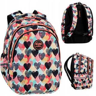 CoolPack viackomorový školský batoh, viacfarebný, 21 rokov
